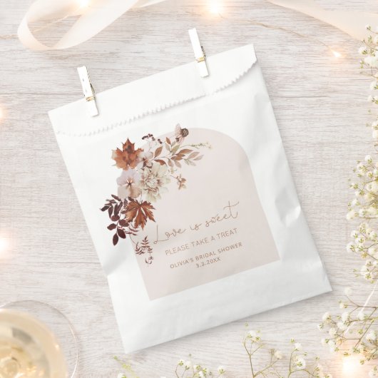 ボホ秋愛は甘い楽しみ取る フェイバーバッグ (クリップ留めされた状態)