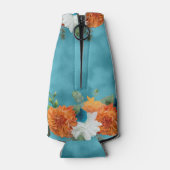 ボホ秋秋フローラオレンジターコイズ ボトルクーラー (裏面)