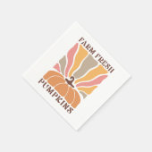 ボホ秋秋引用文 スタンダードカクテルナプキン (角)