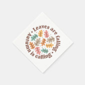 ボホ秋秋引用文 スタンダードカクテルナプキン (角)