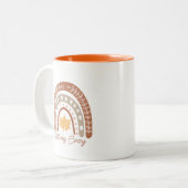 ボホ秋秋引用文 ツートーンマグカップ (正面左)