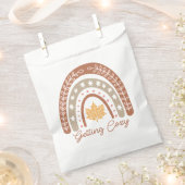 ボホ秋秋引用文 フェイバーバッグ (クリップ留めされた状態)