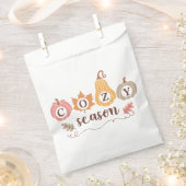 ボホ秋秋引用文 フェイバーバッグ (クリップ留めされた状態)