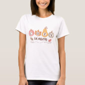 ボホ秋秋引用文 Tシャツ (正面)