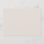 ボホ秋花アドバイスと願い エンクロージャーカード (裏面)