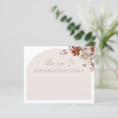 ボホ秋誰が私ブライダルシャワーゲーム (スタンド正面)