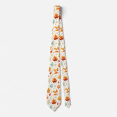 ボホ秋離れパターン秋の美しいとスタイル ネクタイ (正面)