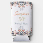 ボホ紅葉50誕生日 スリム缶クーラー (裏面)