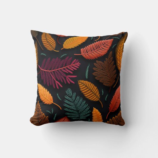 ボホ紅葉 クッション (正面)