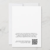 ボホ素朴ウォーターカラーレモン結婚ズ 招待状 (裏面)