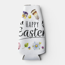 ボホ素朴ウォーター色カラフルハッピーイースター ボトルクーラー