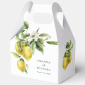 ボホ素朴ウォーター色レモンス結婚ズ フェイバーボックス (正面)