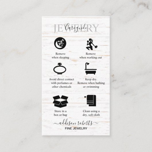 ボホ素朴ウッドウォーターカラーヒマワリジュエリー気に 名刺 (正面)