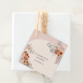 ボホ素朴エレガントテラコッタパンパ結婚ス フェイバータグ (インサイチュ)