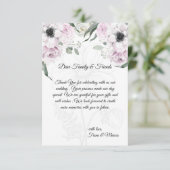 ボホ素朴エレガントフローラサンキューカード サンキューカード (スタンド正面)