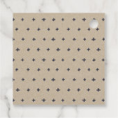 ボホ素朴オレンジブロッサムボタニカル結婚ズ フェイバータグ (裏面)