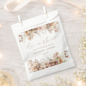 ボホ素朴ガーデン結婚フラワーズ フェイバーバッグ (クリップ留めされた状態)