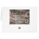 ボホ素朴シック牡丹フローラありがとう (裏面横)