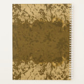 ボホ素朴デザイン プランナー手帳 (裏面)