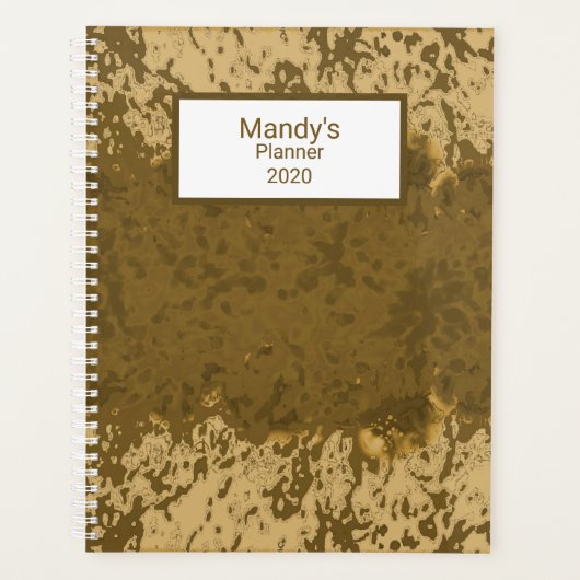 ボホ素朴デザイン プランナー手帳 (正面)