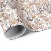 ボホ素朴トーンティスルすべての行事ギフト ラッピングペーパー (ロールコーナー)