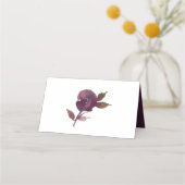 ボホ素朴ナス紫バターラム座席表 プレイスカード (裏面)