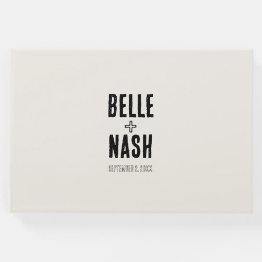 ボホ素朴バ結婚ンズ ゲストブック (正面)