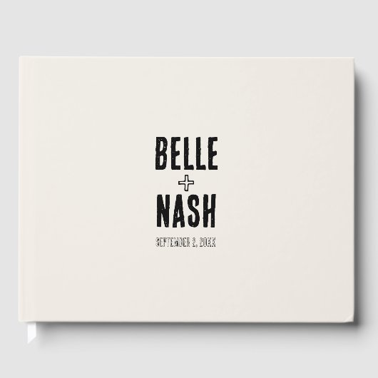 ボホ素朴バ結婚ンズ ゲストブック (正面)