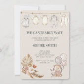 ボホ素朴パンパス我々は心から待つ 招待状 (正面)