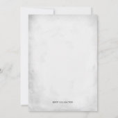 ボホ素朴パープルドリームキャッチャー赤ちゃんシャワー 招待状 (裏面)