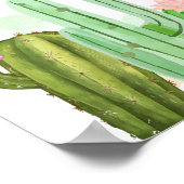 ボホ素朴フィエスタタコサボベビーシャワーウェルカム ポスター (角)