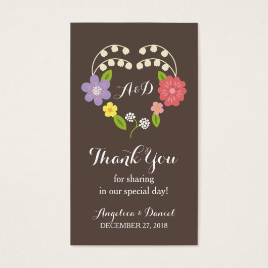 ボホ素朴フローラ結婚リース (正面)