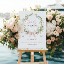 ボホ素朴ベビーイン開花ボウ赤ちゃんシャワー歓迎