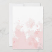 ボホ素朴ボタニカルリースフォト結婚ズ セーブザデート (裏面)