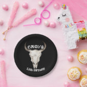 ボホ素朴ボヘミアンカウブルバースデーパーティー ペーパープレート (パーティー)