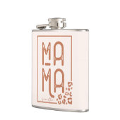 ボホ素朴ママ フラスク (左)