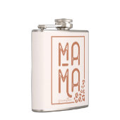 ボホ素朴ママ フラスク (右)