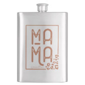ボホ素朴ママ フラスク (正面)