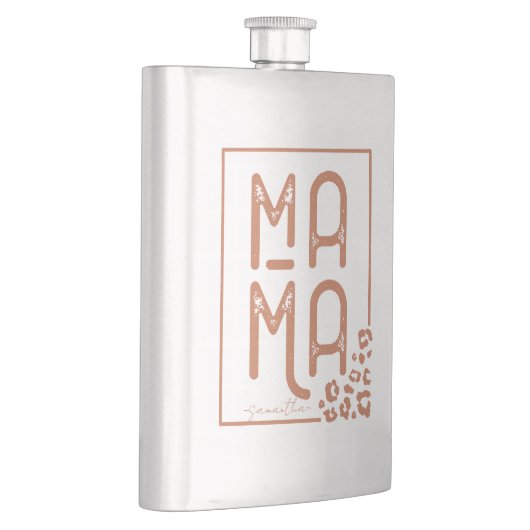 ボホ素朴ママ フラスク (右)