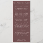 ボホ素朴マルサラクリームフローラ プログラム (裏面)