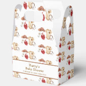 ボホ素朴モダン西カウボーイ赤ちゃん フェイバーボックス (見開き)