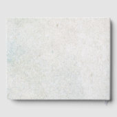 ボホ素朴ユーカリ緑の結婚披露宴 ゲストブック (裏面)