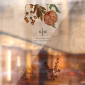 ボホ素朴ーへようこそ結婚我々のデカール ウィンドウサイン (シート2)