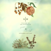 ボホ素朴ーへようこそ結婚我々のデカール ウィンドウサイン (シート3)