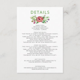 ボホ素朴吸汁性サボテン結婚ズ エンクロージャーカード