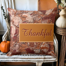 ボホ素朴秋オレンジ感謝台刺繍刺繍 クッション