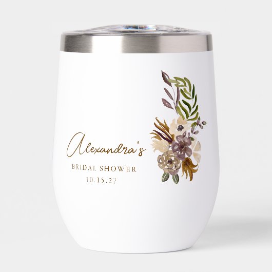 ボホ素朴自然ボカスタムタニカルブライダルシャワー (正面)