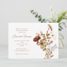 ボホ素朴自然自然ブライダルシャワー