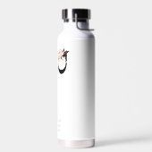 ボホ結婚の中立フローラ ウォーターボトル (左面)