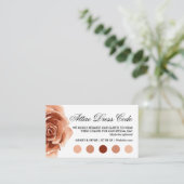 ボホ結婚の服装規定 エンクロージャーカード (スタンド正面)